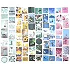 NEOSTYLEX フレークシール コラージュ 素材 シール 和紙 かわいい 手帳 デザインペーパー おしゃれ 大量 デコ 景色 花 (5色300枚入)