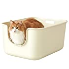 【OFT】 TALL WALL BOX XL Plus 本体 猫用トイレ 本体 大きい猫 大きいトイレ ゆったり広々サイズ 飛び散り防止ハイタイプ サイズ(約)：幅55×奥73×高37cm【入り口までの高さ】16cm