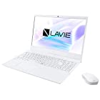 NEC ノートパソコン LAVIE N15 N1565/CAW PC-N1565CAW ［パールホワイト］