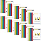 MINORIX 大容量 A4 スライド レール 80枚綴じ ファイル スライドファイル レールファイル (100冊セット)