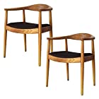 North Orange ハンス・J・ウェグナー ザ･チェア PP-503 2点 メッシュ仕様 (ブラウン) 木製 椅子 デザイナーズ チェア リプロダクト 完成品