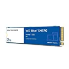 Western Digital ウエスタンデジタル 内蔵SSD 2TB WD Blue SN570 (読取り最大 3,500MB/秒) M.2-2280 NVMe WDS200T3B0C-EC 【国内正規代理店品】