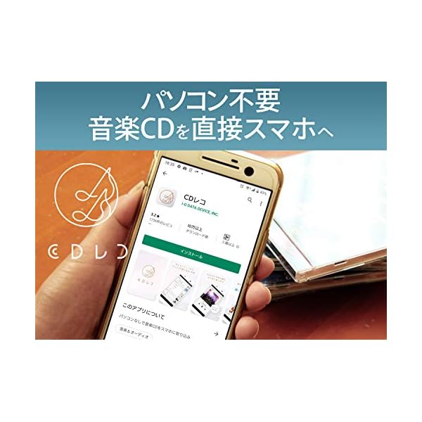 ヤマダモール | I-O DATA iPhone スマホ CD取込 Wi-Fiモデル(高速) iOS 