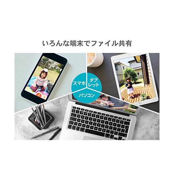 ヤマダモール | I-O DATA NAS 2TB スマホ/タブレット対応 ネットワーク