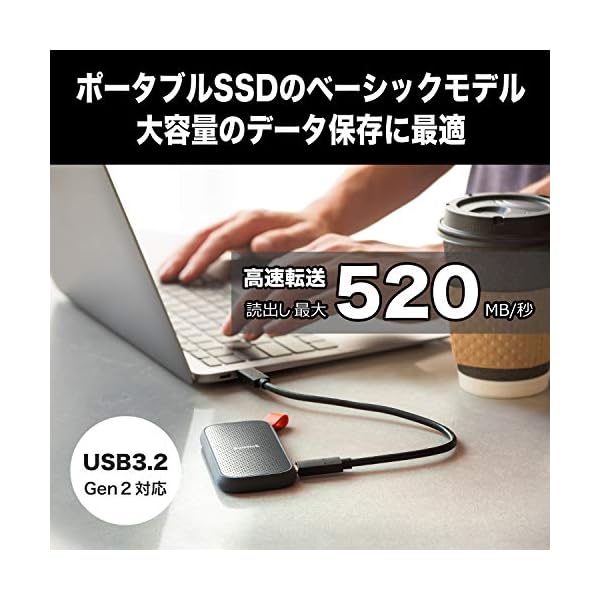 ヤマダモール | 【Amazon.co.jp限定】SanDisk SSD 外付け 2TB USB3