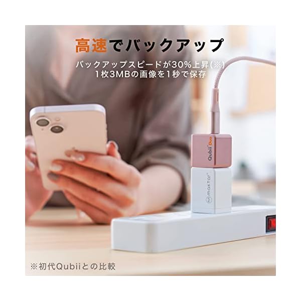 ヤマダモール | Maktar Qubii Duo USB Type C ローズゴールド (microSD