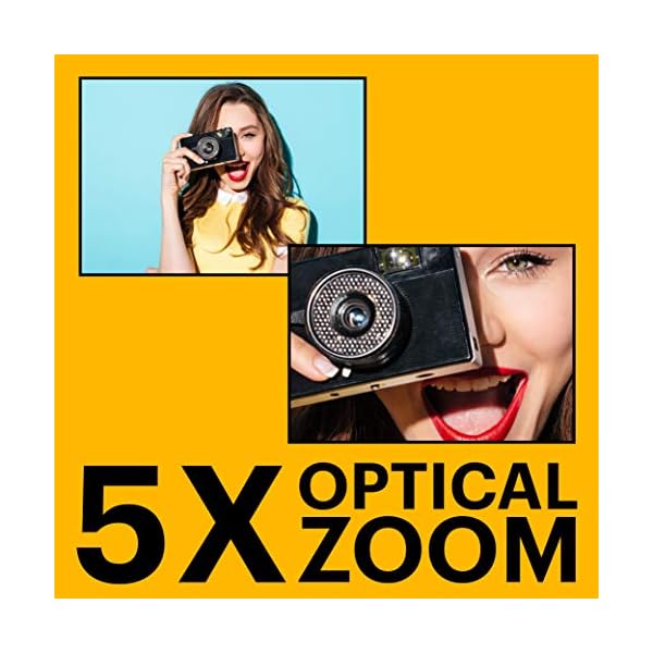 ヤマダモール | KODAK (コダック) PIXPRO 使いやすい ズーム FZ55-BK 16MP デジタルカメラ 光学5倍ズーム 広角 28mm  2.7インチ液晶画面 (ブラック) | ヤマダデンキの通販ショッピングサイト