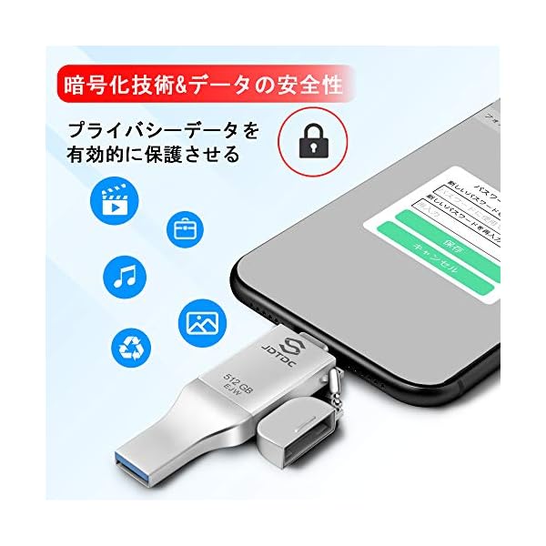 ヤマダモール | 【Apple MFi認証 iOS 15/16に対応】iPhone-USBメモリー