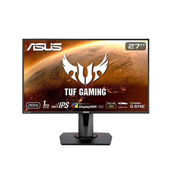 ASUS TUF Gaming VG279QM ゲーミングモニター - ディスプレイ