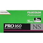 FUJIFILM カラーネガフイルム(プロフェッショナル用) フジカラー PRO 160 NS ブローニー 12枚 5本 120 PN 160 NS EP 12EX 5