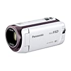 パナソニック HDビデオカメラ W570M ワイプ撮り 90倍ズーム ホワイト HC-W570M-W