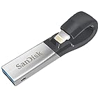 64GB SanDisk サンディスク iXpand Slim フラッシュドライブ Lightningコネクタ搭載 USB3.0対応 USBメモリー 海外リテール SDIX30N-064G-PN6NN