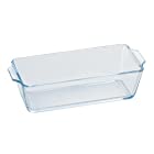アデリア 耐熱ガラス 調理器 パウンドケーキ皿 ベイクック パウンドケーキM 800ml [電子レンジ・オーブン対応] H-3925