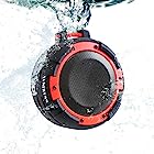 KYOHAYA SOUND GEAR Bluetooth4.0 スピーカー 【完全防水 IPX8規格/技適取得済/ワイヤレススピーカー/アウトドア/内臓マイク搭載】レッド JKBT098RD