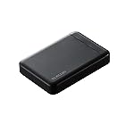 エレコム HDD 外付けハードディスク 2TB ビデオカメラから直接保存 衝撃吸収インナーフレーム ELP-EDV020UBK