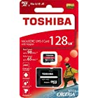 東芝 ( TOSHIBA ) 128GB microSDXC 98MB/s Write65MB/s 4K A1 V30 U3 THN-M303R1280A2 ［海外パッケージ］