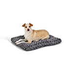 Amazonベーシック 犬用ベッドパッド 渦巻ボア グレー 58×46×6cm