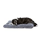Amazonベーシック 犬用ベッドパッド 渦巻ボア グレー 102×69×9cm