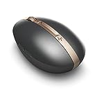 HP マウス Bluetooth 無線 充電式 ワイヤレス 4wayスクロールホイール【戻る/進むボタン搭載】HP Spectre 700 ブラック ブルートゥース (?型番:3NZ70AA#UUF) Mac Windows PC MacBook