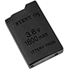 OSTENT PSP 1000シーリズ 用バッテリーパック PSP-110 1800mAh 大容量 交換用 リチウムイオンバッテリー 3.6v
