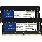 Timetec Hynix IC ノートPC用メモリ DDR4 2666MHz PC4-21300 260 Pin SODIMM 16GB (2x8GB)