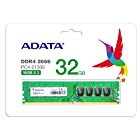ADATA DDR4-2666MHz デスクトップPC用 メモリモジュール Premierシリーズ 16GB×2枚キット AD4U2666316G19-D