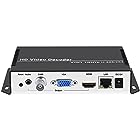 URayCoder H.265 H.264 IPビデオデコーダー HDMI VGA CVBS ビデオオーディオストリーミングデコーダー RTMP HLS RTSP UDP SRT ONVIFデコーダー H.265 H.264 ビデオエンコーダーや