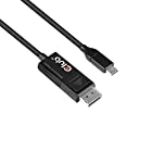 Club3D USB Type C to DisplayPort 1.4 8K 60Hz HDR 1.8m 双方向 ケーブル (CAC-1557)