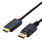 エレコム 変換ケーブル HDMI DisplayPort 1.0m ブラック CAC-DPHDMI10BK