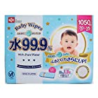 Baby Wipes ふきとり力さらにUPで新登場! ! 水99.9%ふんわりプラスおしりふき大判 Baby Wipes 70枚入×15個パック 計1050枚入 無香