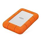 LaCie ラシー ポータブルHDD ハードディスク 5TB Rugged Mini USB3.0 Mac/iPad/Windows対応 [ 耐落下性 耐衝撃性 耐雨性 ] 外付けHDD 国内正規代理店品 2年保証 STJJ5000400