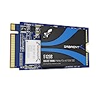 SABRENT SSD 512GB、M.2 SSD 512GB、NVMe 512GB PCIe M.2 2242、内蔵SSD速度最大1700MB、DRAMレス低消費電力、高性能SSD(SB-1342-512)