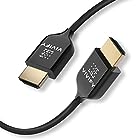 VIVIFY 光ファイバー 長い細い HDMI 認証 ケーブル 10 m 4K 60Hz UL1 VW1 Xenos W30 ケーブル