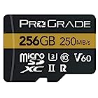 ProGrade Digital (プログレードデジタル) 【microSDXC UHS-II V60】 GOLD 256GB 正規輸入品【Amazon.co.jp限定】