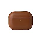 NATIVE UNION Leather Case for Airpods Pro - イタリア製本革レザーケース 全面保護カバー ワイヤレス充電対応 (Tan)