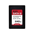 【Amazon.co.jp 限定】SEKC SSD 240GB SATA III 6Gb/s内蔵2.5インチ 7mm 3D NAND搭載 最大読出速度550MB/s、最大書込速度530MB/s - SS310240G