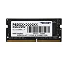 Patriot Memory DDR4 2400MHz PC4-19200 16GB SODIMM ノートパソコン用メモリ PSD416G240081S