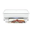 HP カラー プリンター A4インクジェット複合機 ENVY 6020 ホワイト スマホ印刷 Wi-Fi対応 自動両面印刷 テレワーク 光るステータスライト スマートタスク(型番:7CZ37A#ABJ)