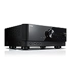 ヤマハ AVレシーバー RX-V6A(B) 7.1ch Dolby Atmos/DTS:X/4K120Hz/Amazon Music/Amazon Alexa/黒鏡面仕上げのシンプルデザイン ブラック