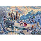 1000ピース ジグソーパズル ディズニー Beauty and the Beast's Winter Enchantment (51x73.5cm)