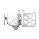 ムサシ RITEX フリーアーム式LEDセンサーライト(5W×3灯) 「乾電池式」 LED-320 ホワイト