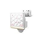 ムサシ RITEX フリーアーム式高機能LEDセンサーライト(12W×1灯) 「コンセント式」 LED-AC1015 ホワイト