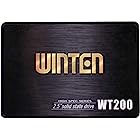 WINTEN SSD 2TB 5年保証 WT200-SSD-2TB 内蔵型SSD SATA3 6Gbps 3D NANDフラッシュ搭載 デスクトップパソコン ノートパソコン PS4動作確認済 2.5インチ エラー訂正機能 省電力 衝撃に強い 2.