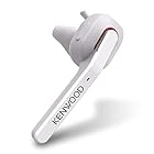 JVCケンウッド KENWOOD KH-M500-W 片耳ヘッドセット ワイヤレス Bluetooth マルチポイント 高品位な通話性能 連続通話時間 約7時間 左右両耳対応 ハンズフリー通話 テレワーク テレビ会議 ホワイト