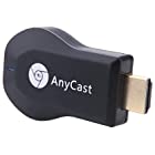 プロジェクター ホームプロジェクター 映画プロジェクター Anycast HDMIディスプレイアダプター480PレシーバードングルからプロジェクターレシーバーへのサポートなしAndroidMac iOSWindowsサポートなし