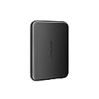 Cirago 外付けHDD ポータブルハードディスク 1TB 3年保証 USB3.0 テレビ録画/PC/Mac/PS4/XBox対応 耐衝撃ラバー付 (Black)