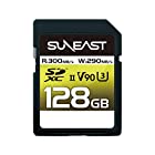 SUNEAST SDXCカード 128GB 最大300MB/s UHS-II V90 U3 pSLC 4K 8K ULTIMATE PRO プロフェッショナル メモリーカード SE-SDU2128GA300