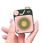 MUZEN Button（ ボタン コンパクト Bluetoothスピーカー）8時間連続再生/パワフルサウンド/レトロ調/カラフルカラー/プレゼント (桜ピンク)