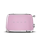【日本正規品】SMEG スメッグ トースター（2枚焼） (ピンク)