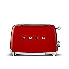 【日本正規品】SMEG スメッグ トースター（2枚焼） (レッド)